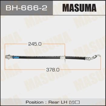 Masuma BH-666-2 Brake Hose BH6662