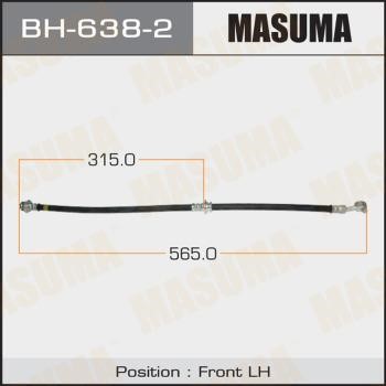 Masuma BH-638-2 Brake Hose BH6382