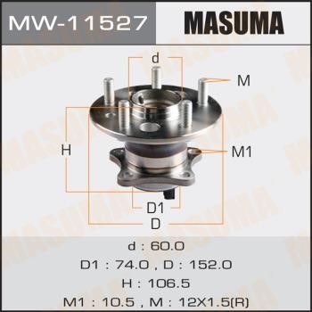 Masuma MW-11527 Wheel hub MW11527