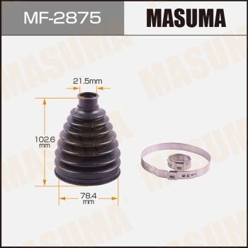 Masuma MF-2875 Bellow set, drive shaft MF2875