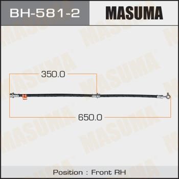 Masuma BH-581-2 Brake Hose BH5812