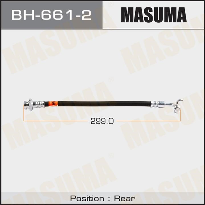 Masuma BH-661-2 Brake Hose BH6612