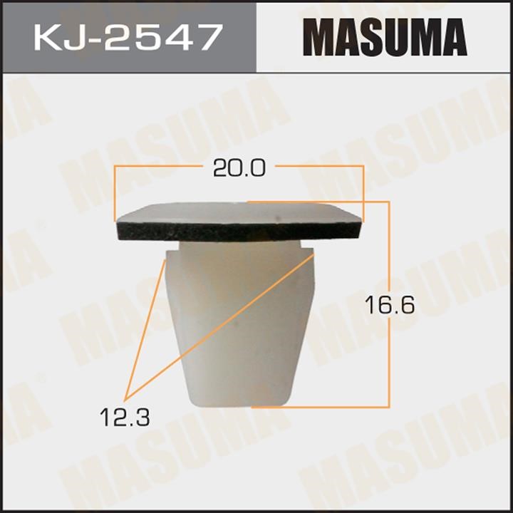Masuma KJ-2547 Clip, trim/protective strip KJ2547