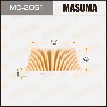 Masuma MC-2051 Filter, interior air MC2051