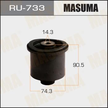 Masuma RU-733 Control Arm-/Trailing Arm Bush RU733