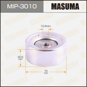 Masuma MIP-3010 Deflection/guide pulley, v-ribbed belt MIP3010