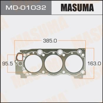 Masuma MD-01032 Gasket, cylinder head MD01032