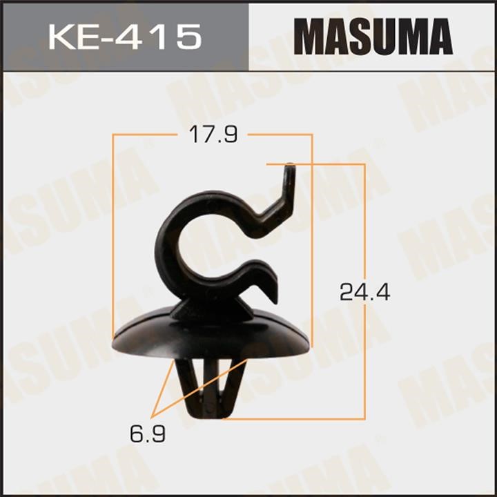 Masuma KE-415 Clip, trim/protective strip KE415