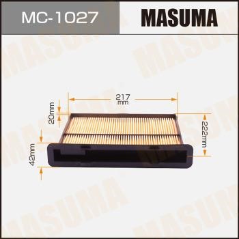 Masuma MC-1027 Filter, interior air MC1027