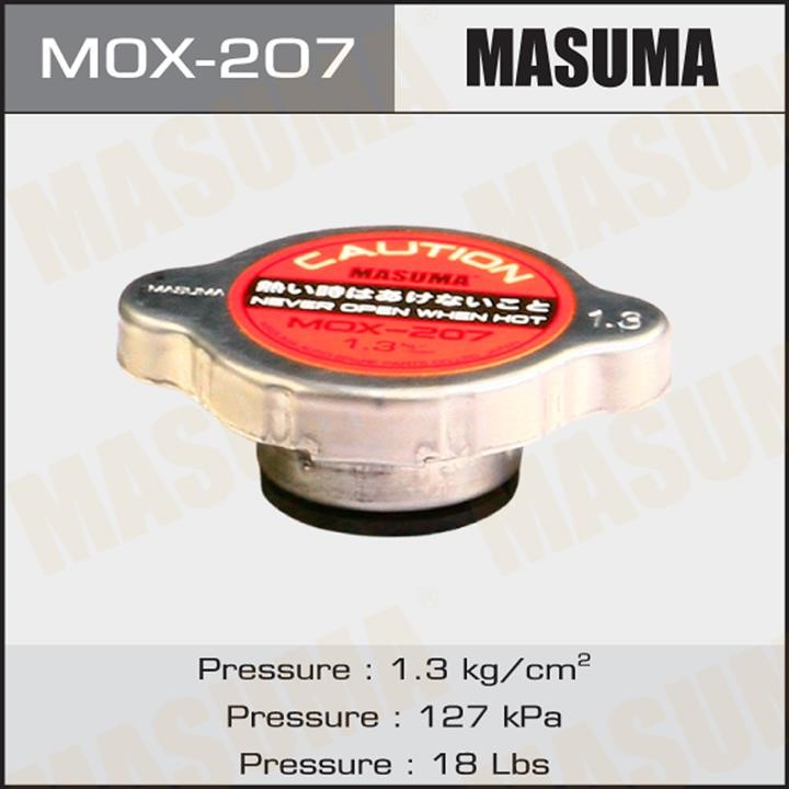 Masuma MOX-207 Cap, coolant tank MOX207