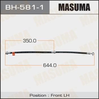 Masuma BH-581-1 Brake Hose BH5811