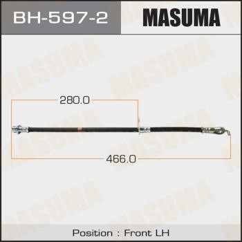 Masuma BH-597-2 Brake Hose BH5972