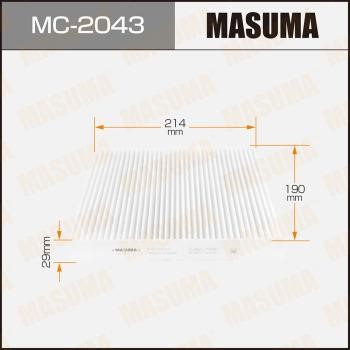 Masuma MC-2043 Filter, interior air MC2043