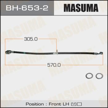 Masuma BH-653-2 Brake Hose BH6532