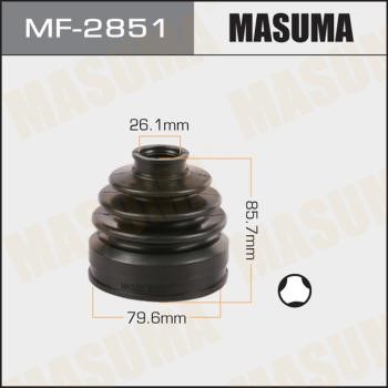 Masuma MF-2851 Bellow set, drive shaft MF2851