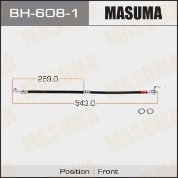 Masuma BH-608-1 Brake Hose BH6081