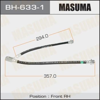 Masuma BH-633-1 Brake Hose BH6331