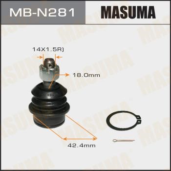 Masuma MB-N281 Ball joint MBN281