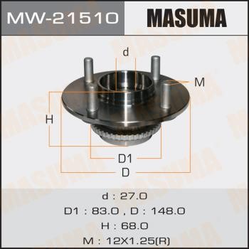 Masuma MW-21510 Wheel Bearing Kit MW21510