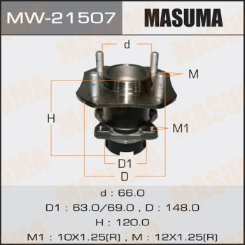 Masuma MW-21507 Wheel Bearing Kit MW21507
