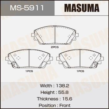 Masuma MS-5911 Brake shoe set MS5911