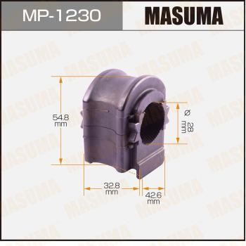 Masuma MP-1230 Bearing Bush, stabiliser MP1230