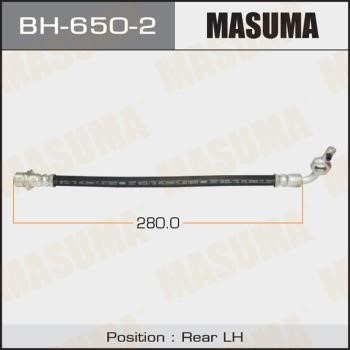 Masuma BH-650-2 Brake Hose BH6502
