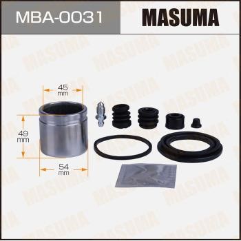 Masuma MBA-0031 Repair Kit, brake caliper MBA0031