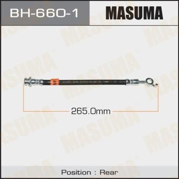 Masuma BH-660-1 Brake Hose BH6601