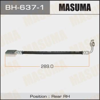 Masuma BH-637-1 Brake Hose BH6371