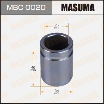 Masuma MBC-0020 Brake caliper piston MBC0020