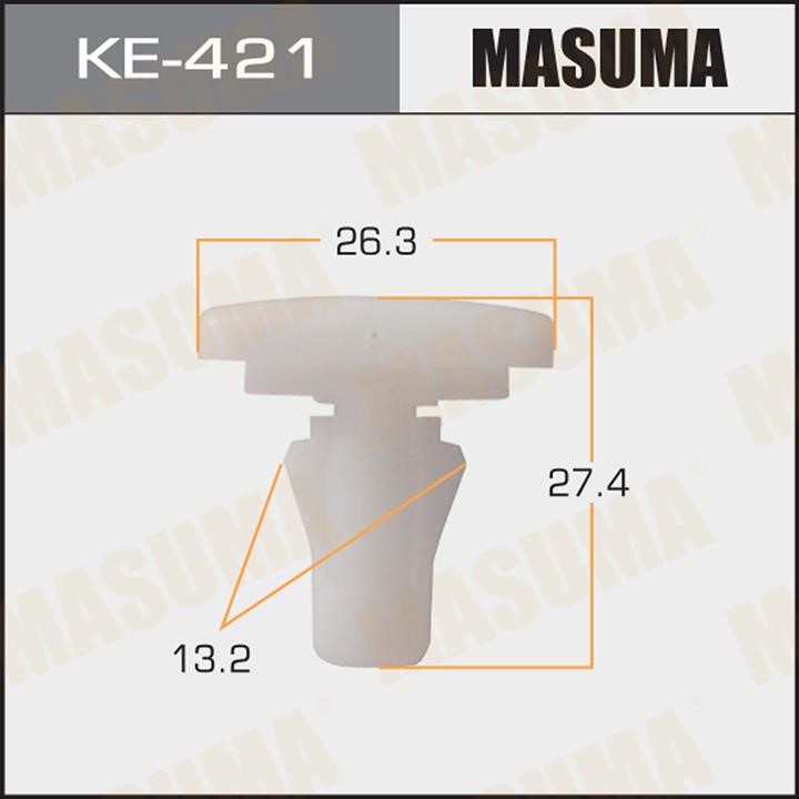 Masuma KE-421 Clip, trim/protective strip KE421