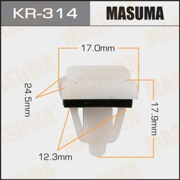 Masuma KR-314 Bushing with rectangular head KR314