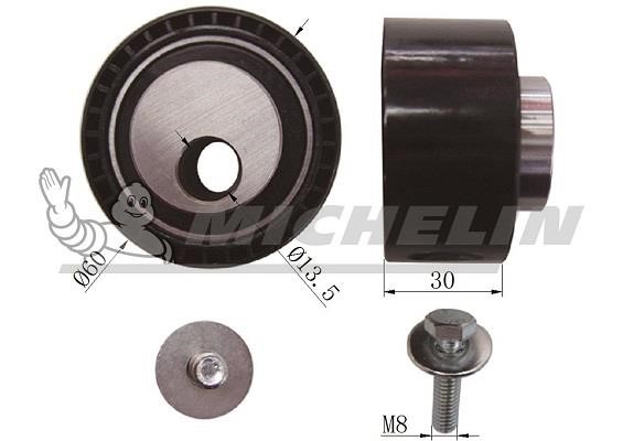 Michelin Engine Parts SMAMP03320 Tensioner pulley, timing belt SMAMP03320