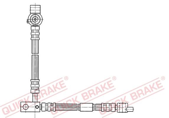 Quick brake 59.994 Brake Hose 59994