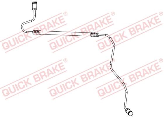 Quick brake 96.017 Brake Hose 96017
