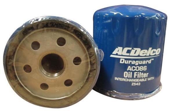 AC Delco AC086 Oil Filter AC086