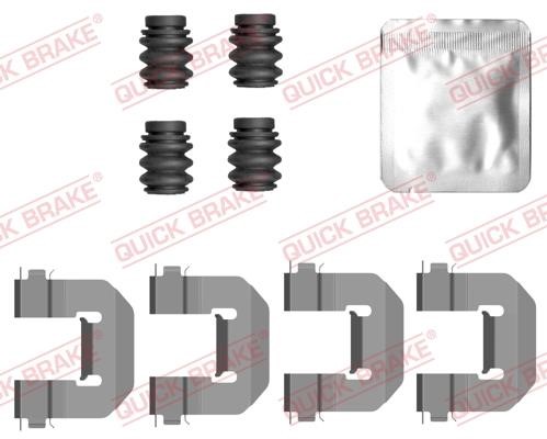 Quick brake 109-0126 Mounting kit brake pads 1090126
