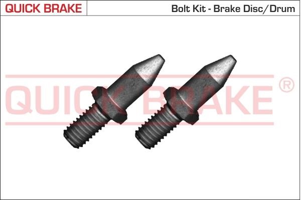 Quick brake 11674K Bolt, brake disc 11674K