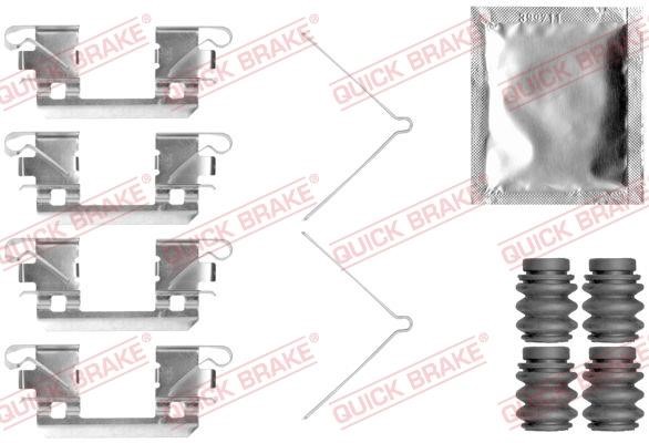 Quick brake 109-0113 Mounting kit brake pads 1090113