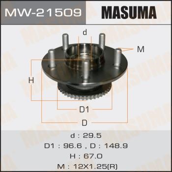 Masuma MW-21509 Wheel Bearing Kit MW21509