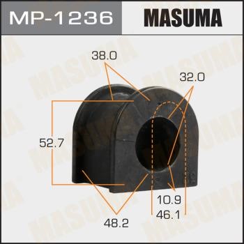 Masuma MP1236 Bearing Bush, stabiliser MP1236