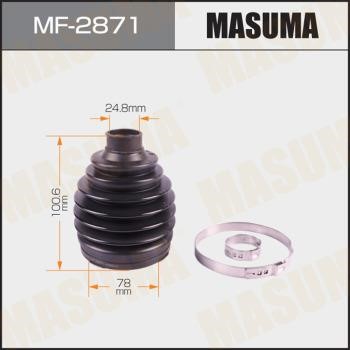 Masuma MF-2871 Bellow set, drive shaft MF2871