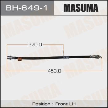 Masuma BH-649-1 Brake Hose BH6491