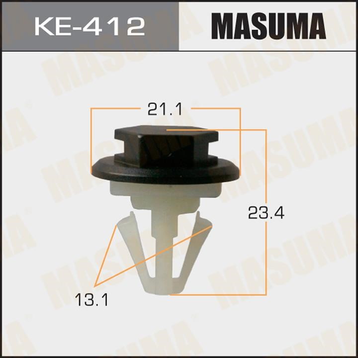 Masuma KE-412 Clip, trim/protective strip KE412
