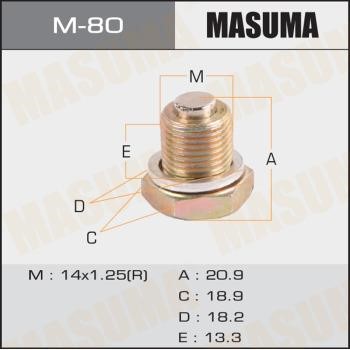 Masuma M-80 Sump plug M80