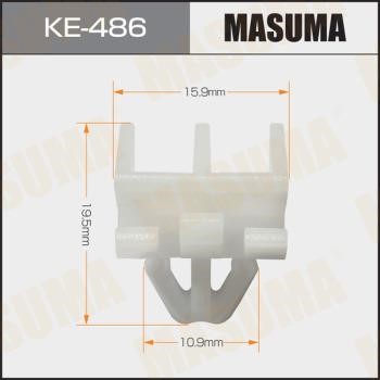 Masuma KE-486 Clip, trim/protective strip KE486