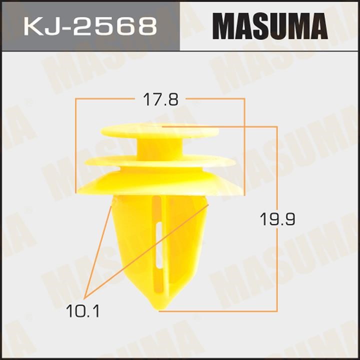 Masuma KJ-2568 Clip, trim/protective strip KJ2568