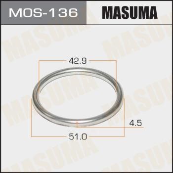 Masuma MOS-136 Exhaust pipe gasket MOS136