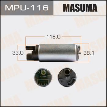 Masuma MPU-116 Fuel pump MPU116